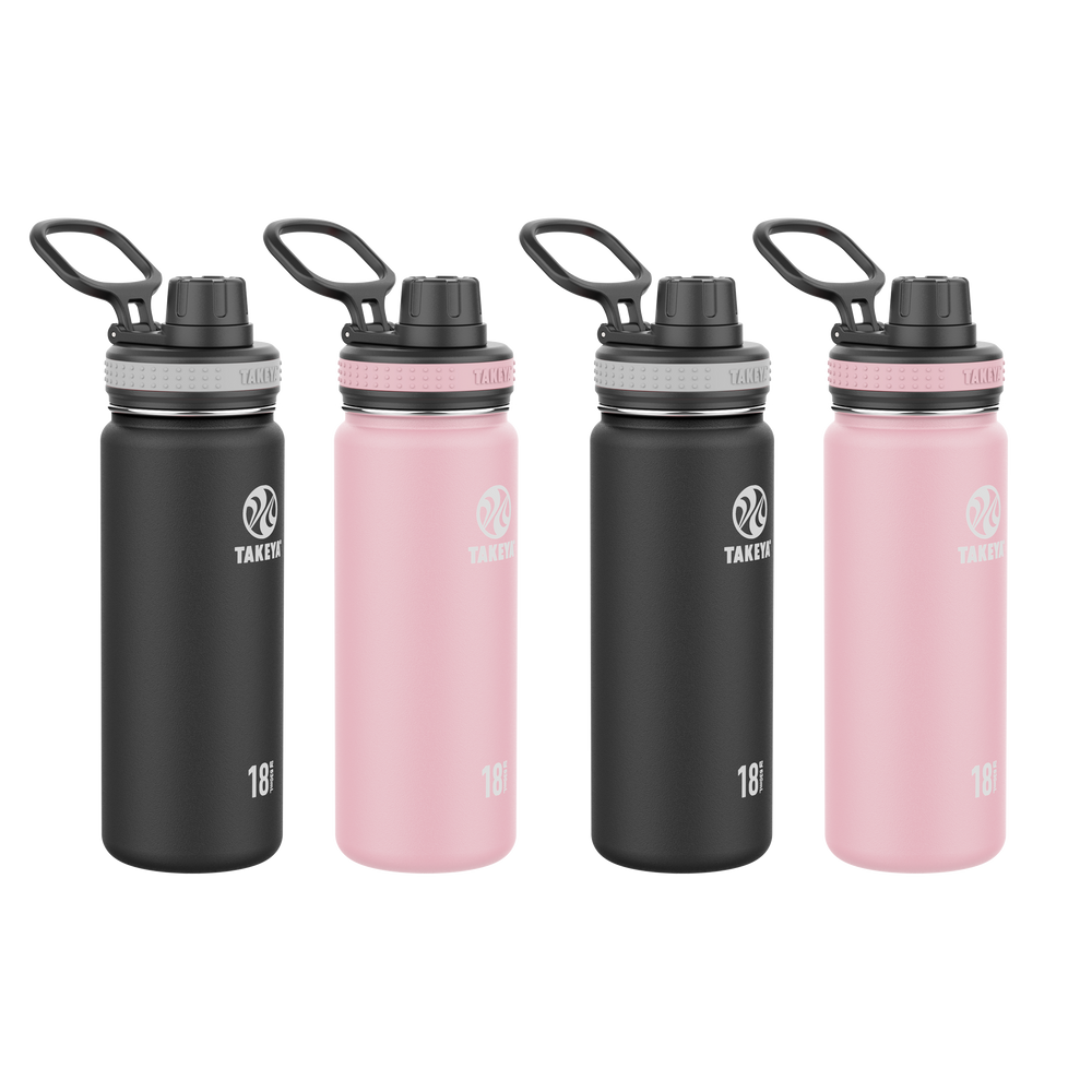 Originals Water Bottle with Spout Lid (4 Pack)