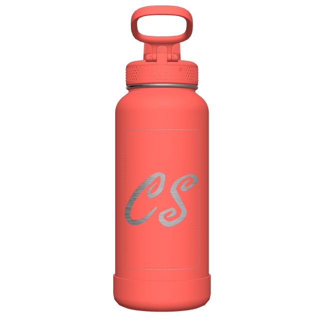 Sport Water Bottle With Spout Lid - customized