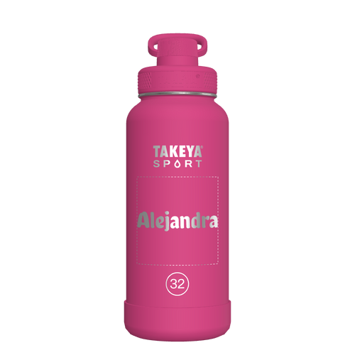 Sport Water Bottle With Spout Lid - customized