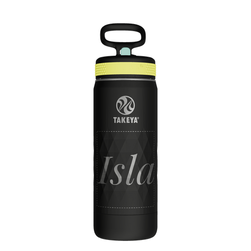 Kids Sport Water Bottle With Straw Lid - customized
