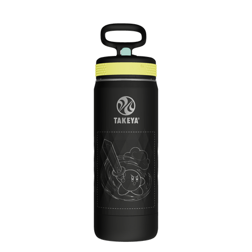 Kids Sport Water Bottle With Straw Lid - customized