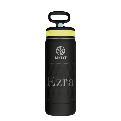 Kids Sport Water Bottle With Straw Lid - customized