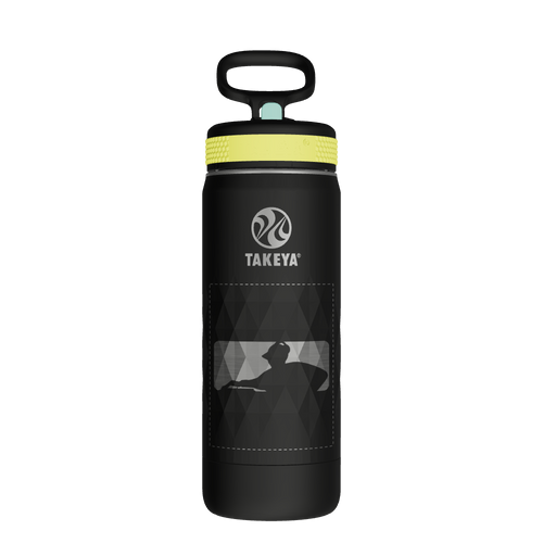 Kids Sport Water Bottle With Straw Lid - customized