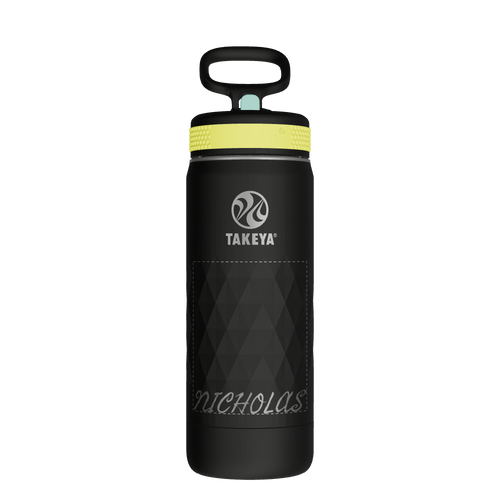 Kids Sport Water Bottle With Straw Lid - customized