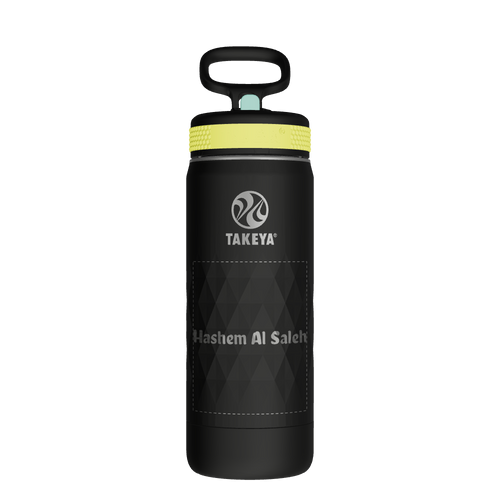 Kids Sport Water Bottle With Straw Lid - customized