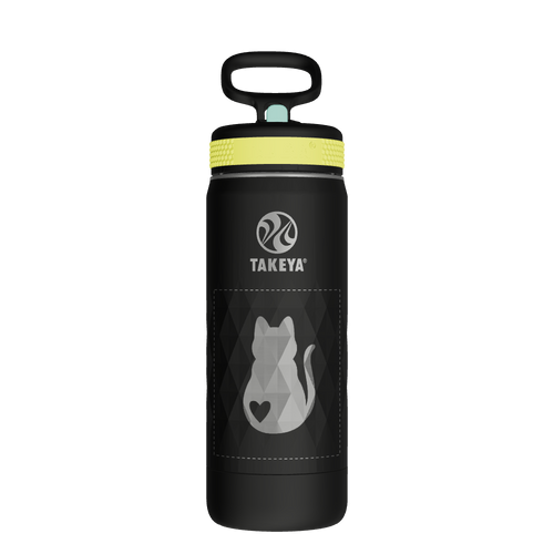 Kids Sport Water Bottle With Straw Lid - customized
