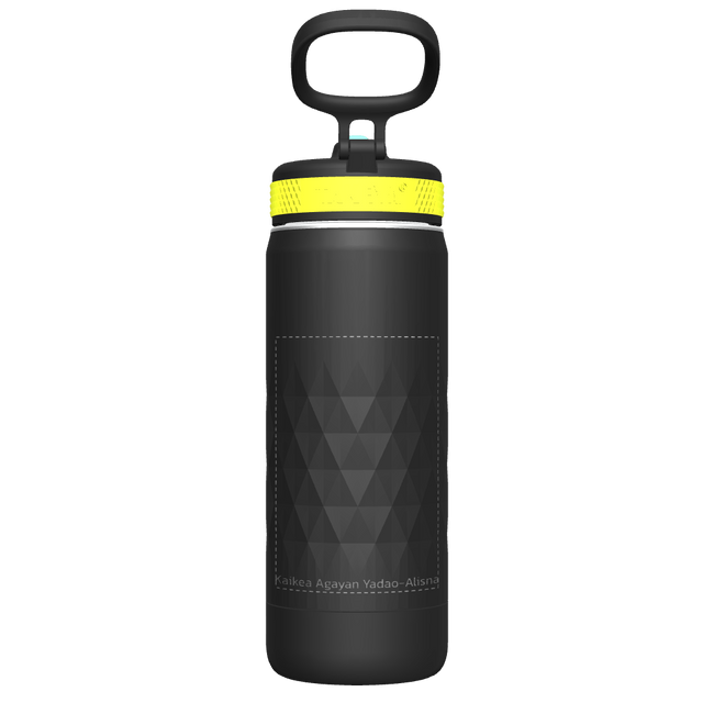 Kids Sport Water Bottle with Straw Lid - customized