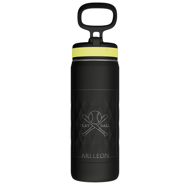 Kids Sport Water Bottle With Straw Lid - customized