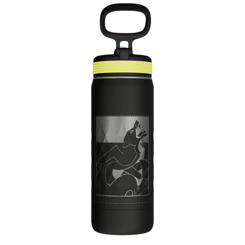 Kids Sport Water Bottle With Straw Lid - customized