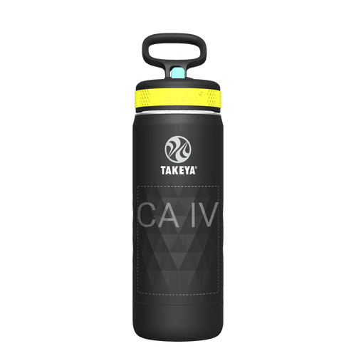 Kids Sport Water Bottle with Straw Lid - customized
