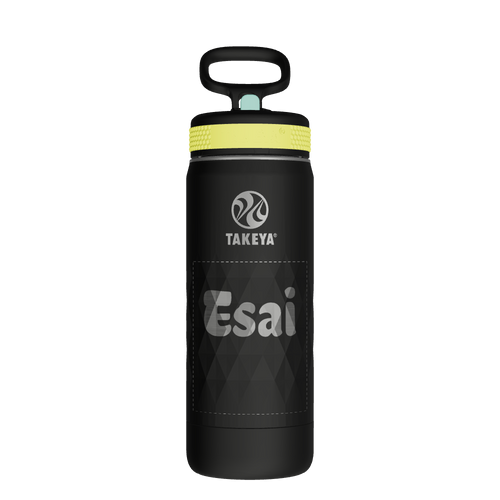 Kids Sport Water Bottle with Straw Lid - customized
