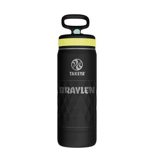 Kids Sport Water Bottle With Straw Lid - customized