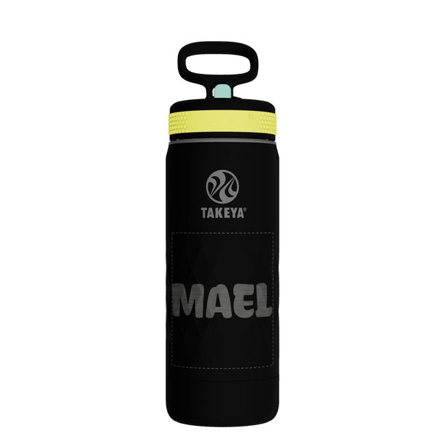 Kids Sport Water Bottle With Straw Lid - customized