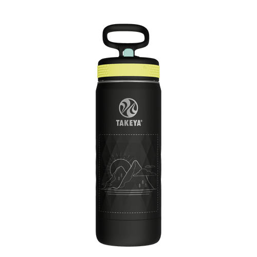 Kids Sport Water Bottle With Straw Lid - customized