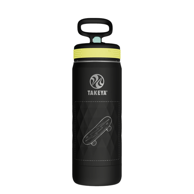 Kids Sport Water Bottle With Straw Lid - customized