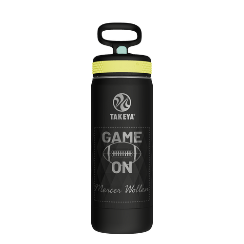 Kids Sport Water Bottle With Straw Lid - customized