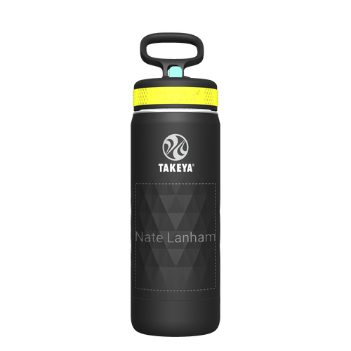Kids Sport Water Bottle with Straw Lid - customized