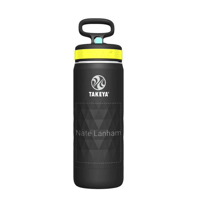 Kids Sport Water Bottle with Straw Lid - customized