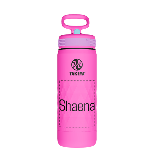 Kids Sport Water Bottle With Straw Lid - customized