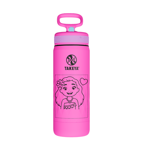 Kids Sport Water Bottle With Straw Lid - customized