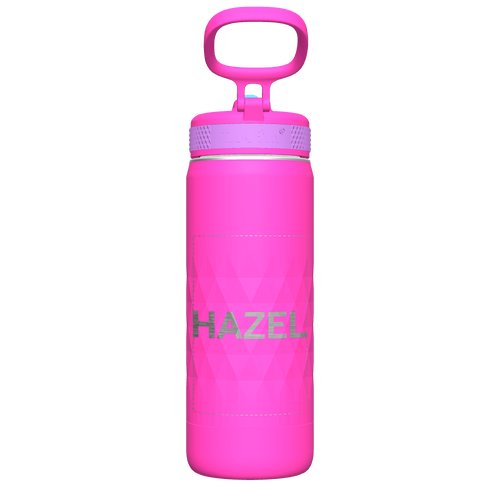 Kids Sport Water Bottle with Straw Lid - customized