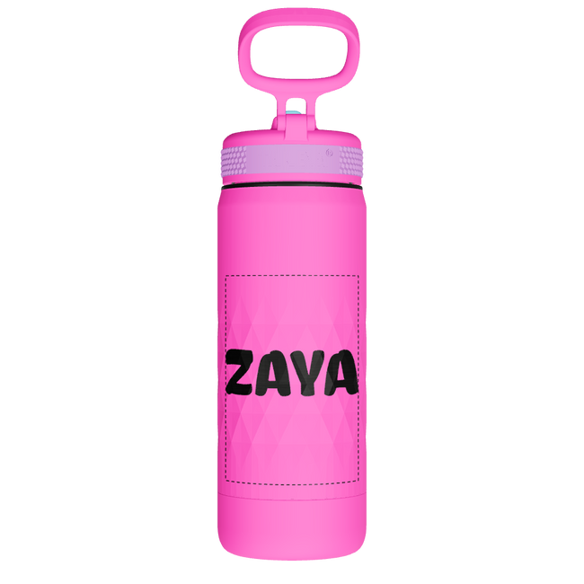 Kids Sport Water Bottle With Straw Lid - customized