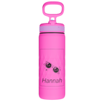 Kids Sport Water Bottle With Straw Lid - customized