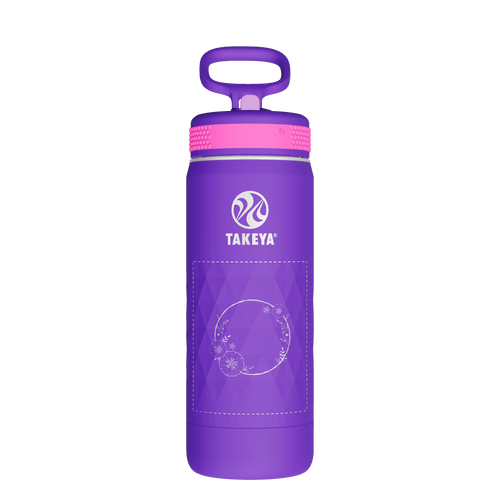 Kids Sport Water Bottle with Straw Lid - customized