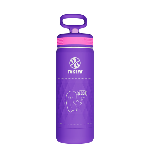 Kids Sport Water Bottle With Straw Lid - customized