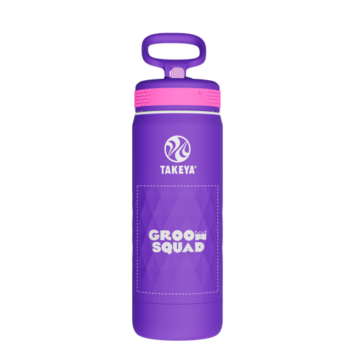 Kids Sport Water Bottle With Straw Lid - customized