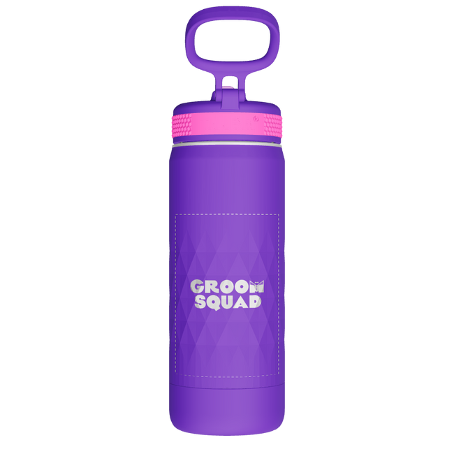 Kids Sport Water Bottle With Straw Lid - customized