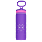 Kids Sport Water Bottle With Straw Lid - customized