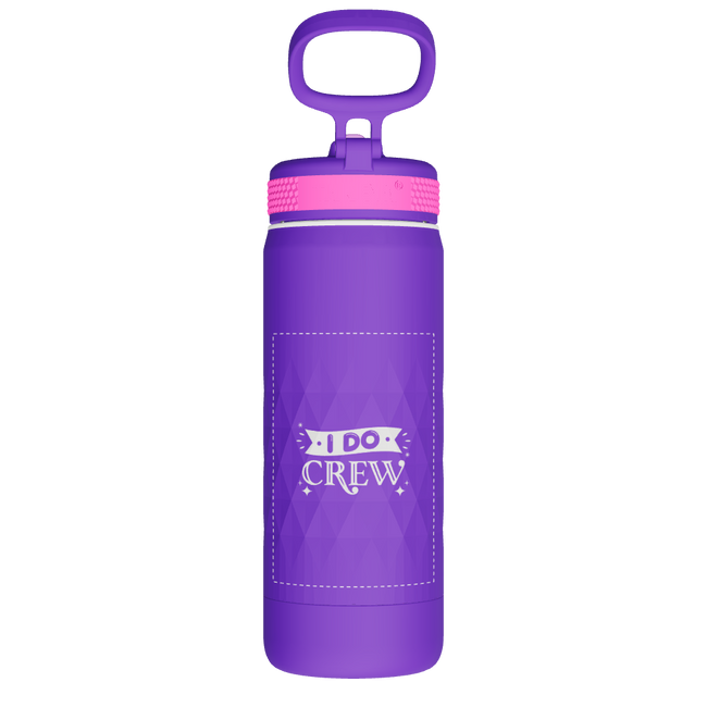 Kids Sport Water Bottle With Straw Lid - customized