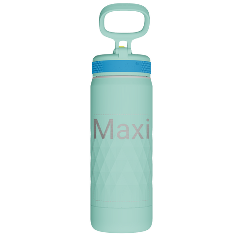 Kids Sport Water Bottle With Straw Lid - customized