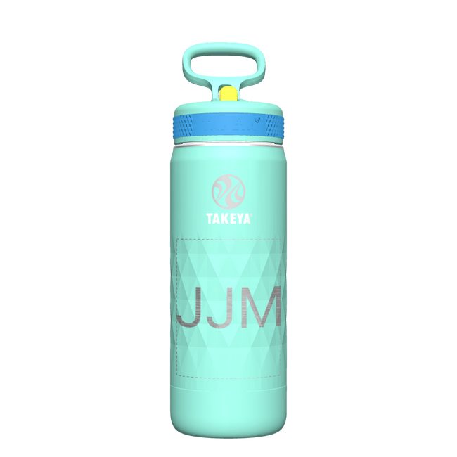 Kids Sport Water Bottle with Straw Lid - customized