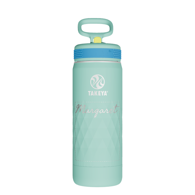 Kids Sport Water Bottle With Straw Lid - customized