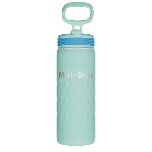 Kids Sport Water Bottle with Straw Lid - customized