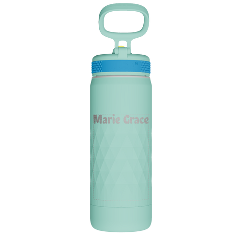 Kids Sport Water Bottle with Straw Lid - customized