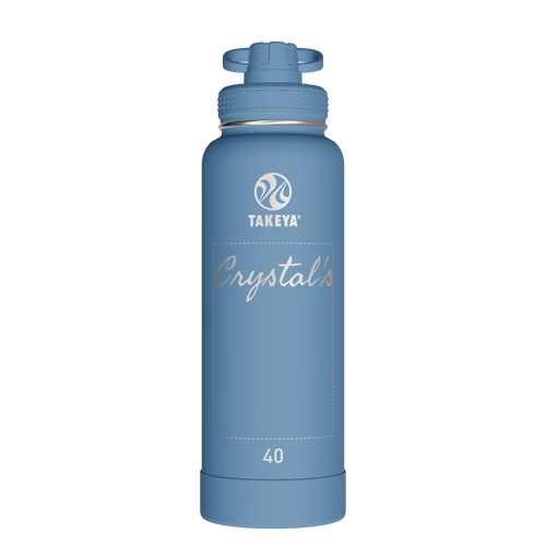 Actives Water Bottle With Spout Lid - customized