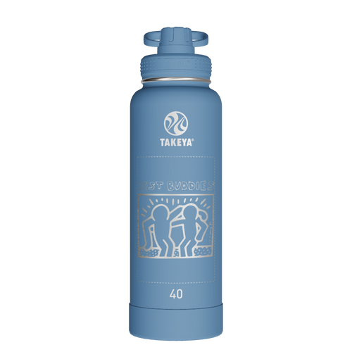 Actives Water Bottle With Spout Lid - customized