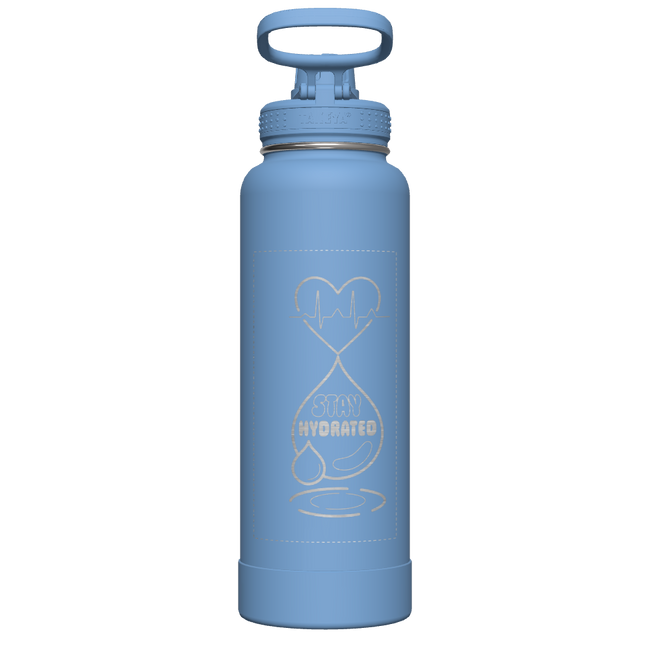Actives Water Bottle With Spout Lid - customized