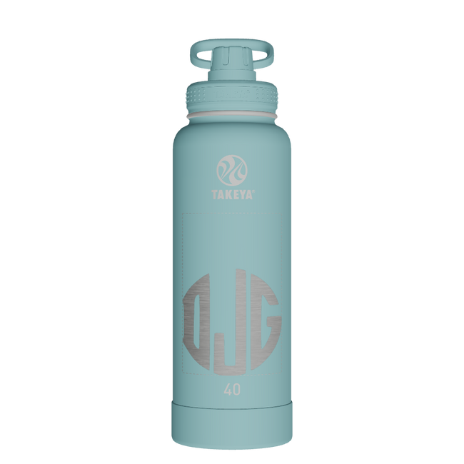 Actives Water Bottle With Spout Lid - customized