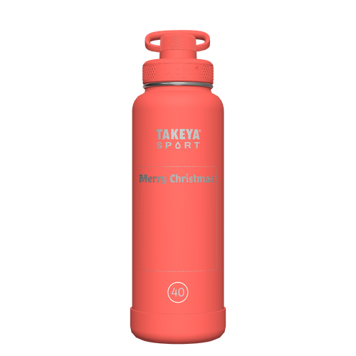 Sport Water Bottle With Spout Lid - customized