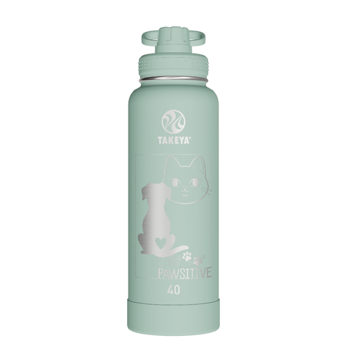 Actives Water Bottle With Spout Lid - customized