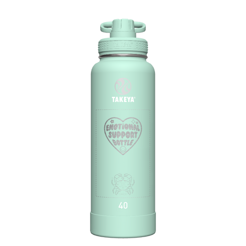 Actives Water Bottle With Spout Lid - customized