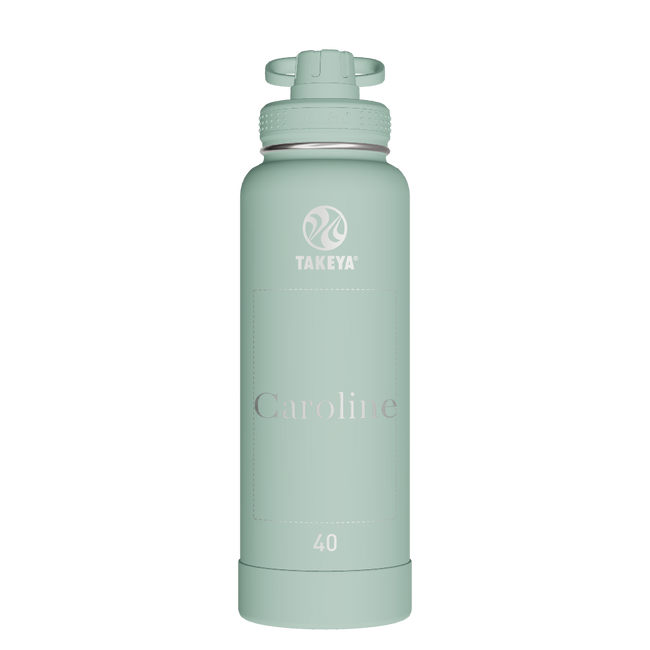 Actives Water Bottle With Spout Lid - customized