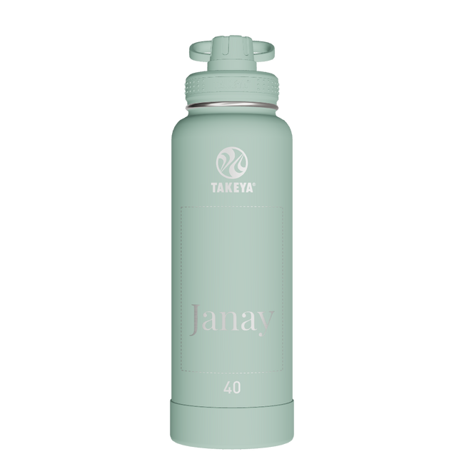 Actives Water Bottle With Spout Lid - customized