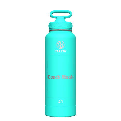 Actives Water Bottle With Straw Lid - customized