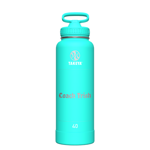 Actives Water Bottle With Straw Lid - customized