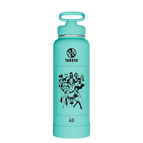 Actives Water Bottle With Straw Lid - customized